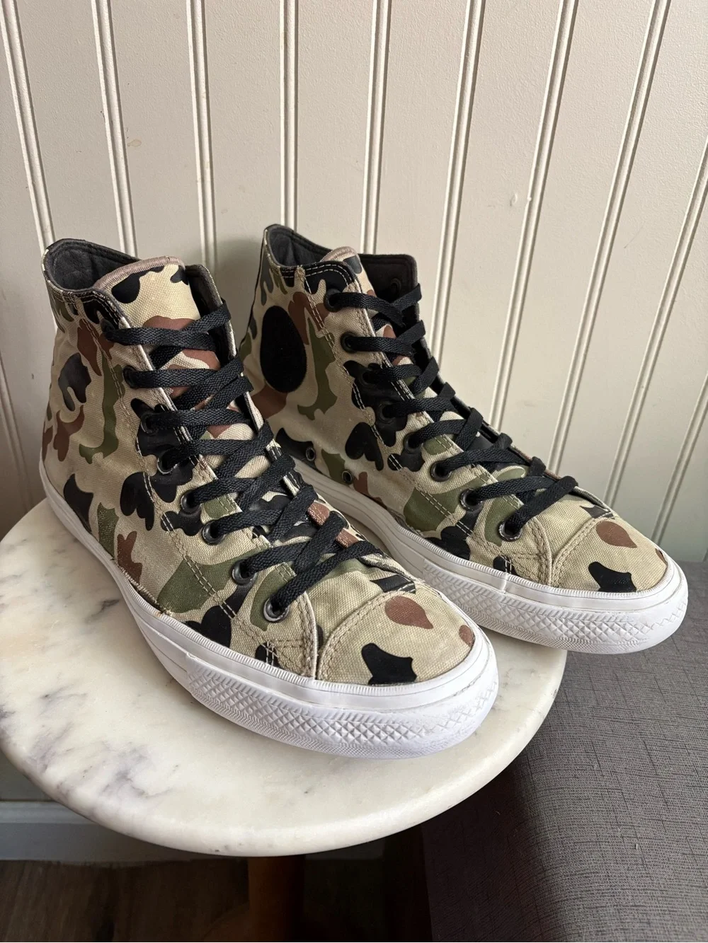 Converse Chuck Taylor All Stars II Hi Top Sneakers Mens 11 Camouflage Streetwear - Picture 2 of 11